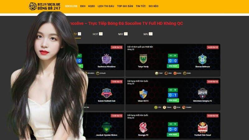 Socolive TV Live Football | Rarely Seen Vibrant Sound
