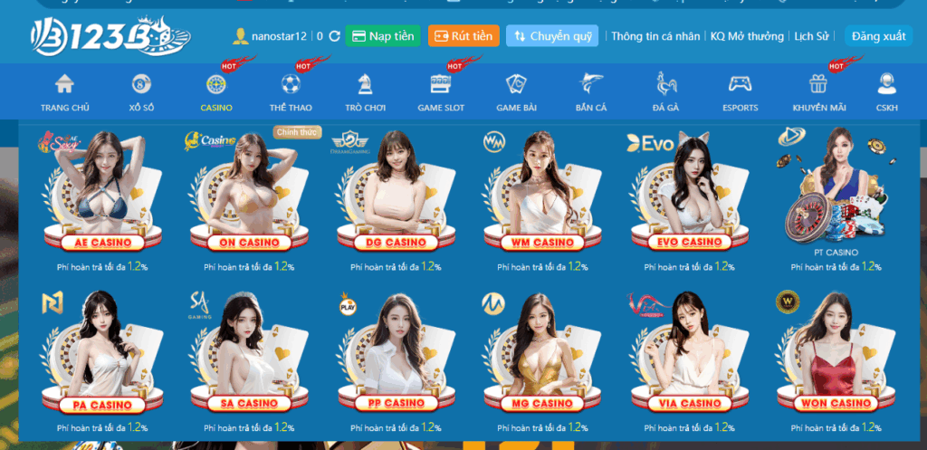  123B Casino – A High-Class Gaming Lobby With Exceptional Payout Rates at 123bcasino.io