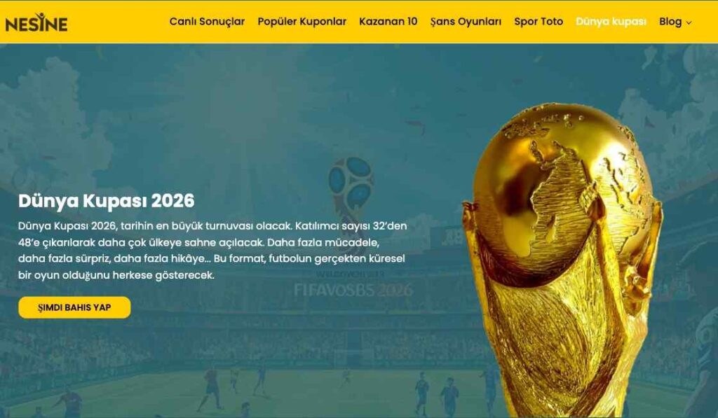 2026 World Cup Championship Odds: Who Are the Favorites on Nesine?