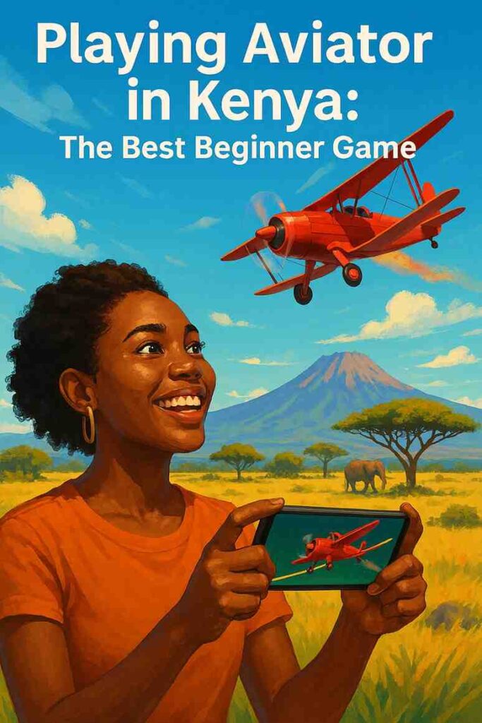 Playing Aviator in Kenya: The Best Beginner Game