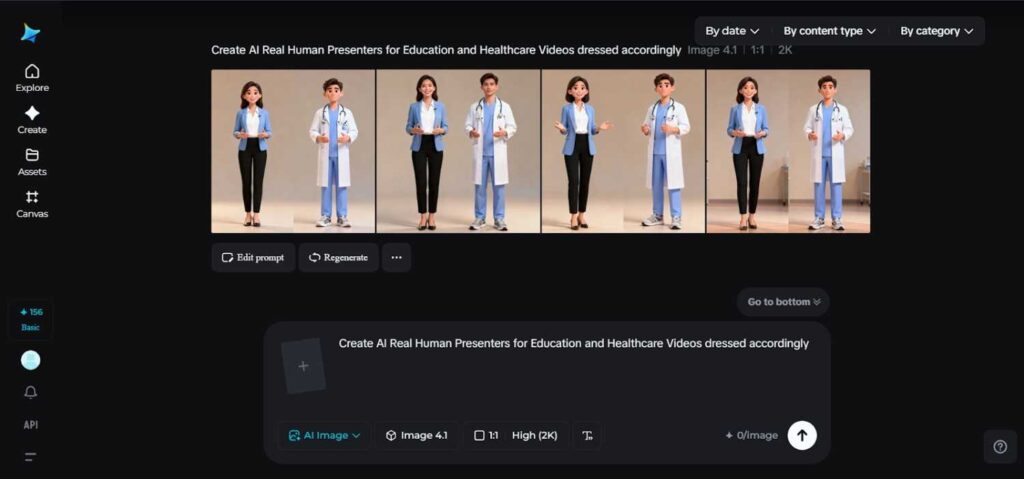 How to Create AI Human Presenters for Education and Healthcare Fields
