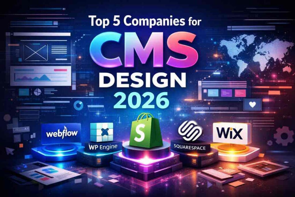 Top 5 companies for CMS design 2026