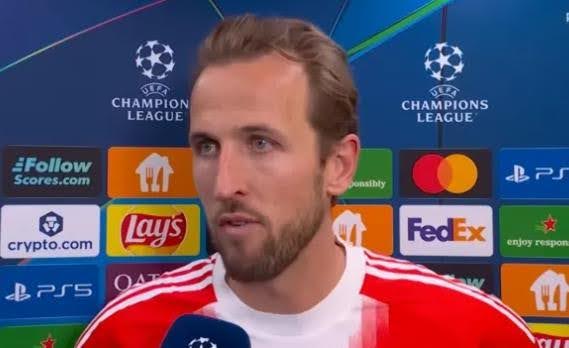 Harry Kane gives his prediction for the Arsenal vs PSG match.