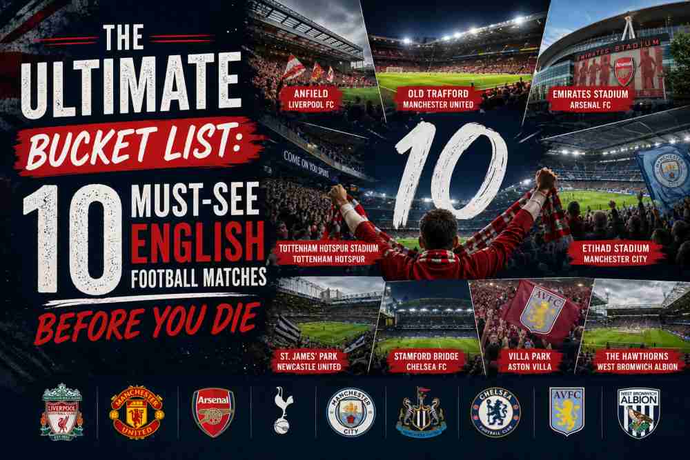 The Ultimate Bucket List: 10 Must-See English Football Matches Before You Die