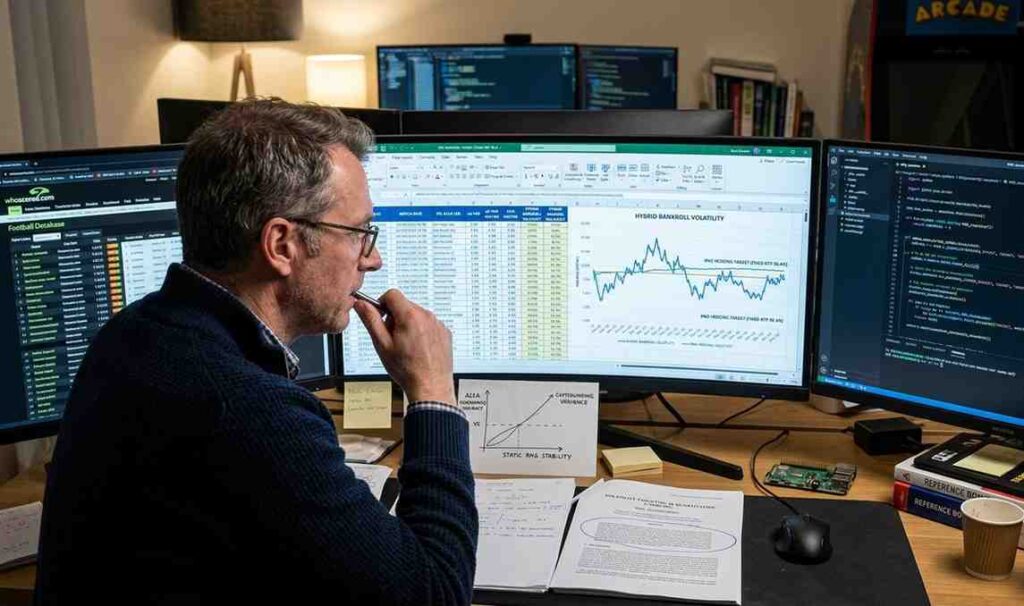 Expected value calculations: mitigating sports accumulator variance with static probability systems