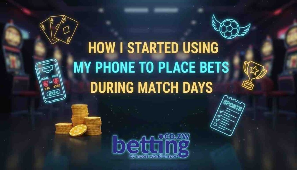 How I Started Using My Phone to Place Bets During Match Days
